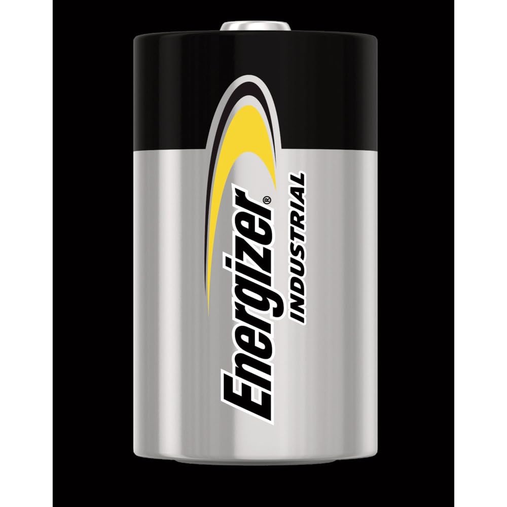 Energizer Industrial LR20, 1.5V, AAA batteries, pack of 12 D size