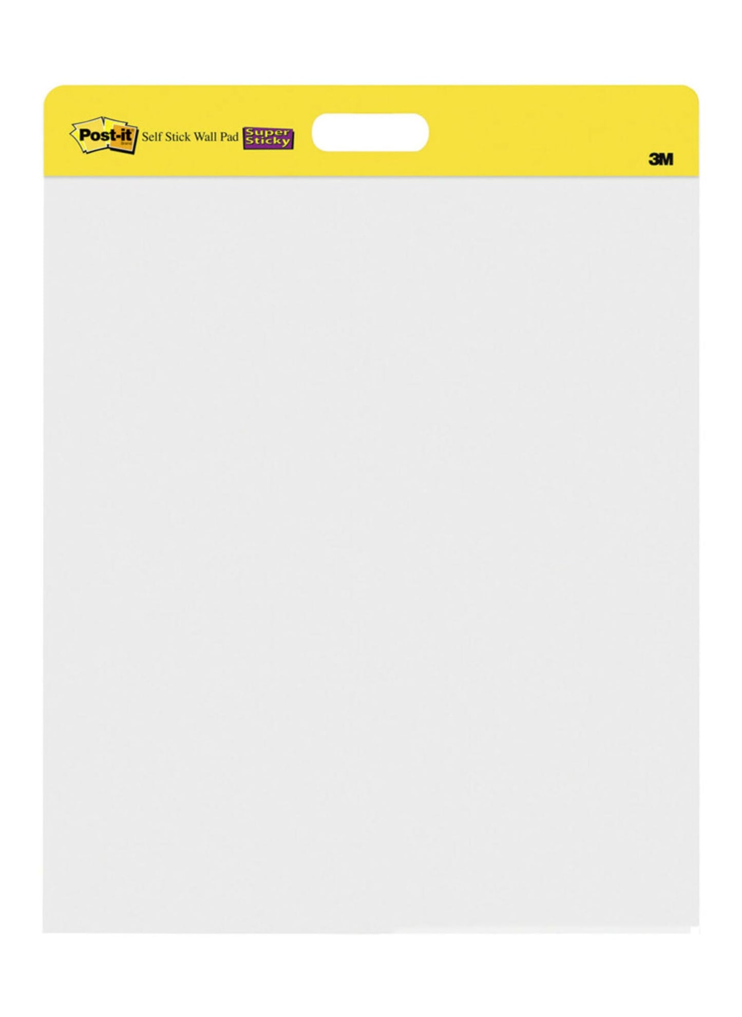 Post-it Wall Pad with Command Strips, 20 x 23-Inches, White, 20-Sheets/Pad, 2-Pads/Pk