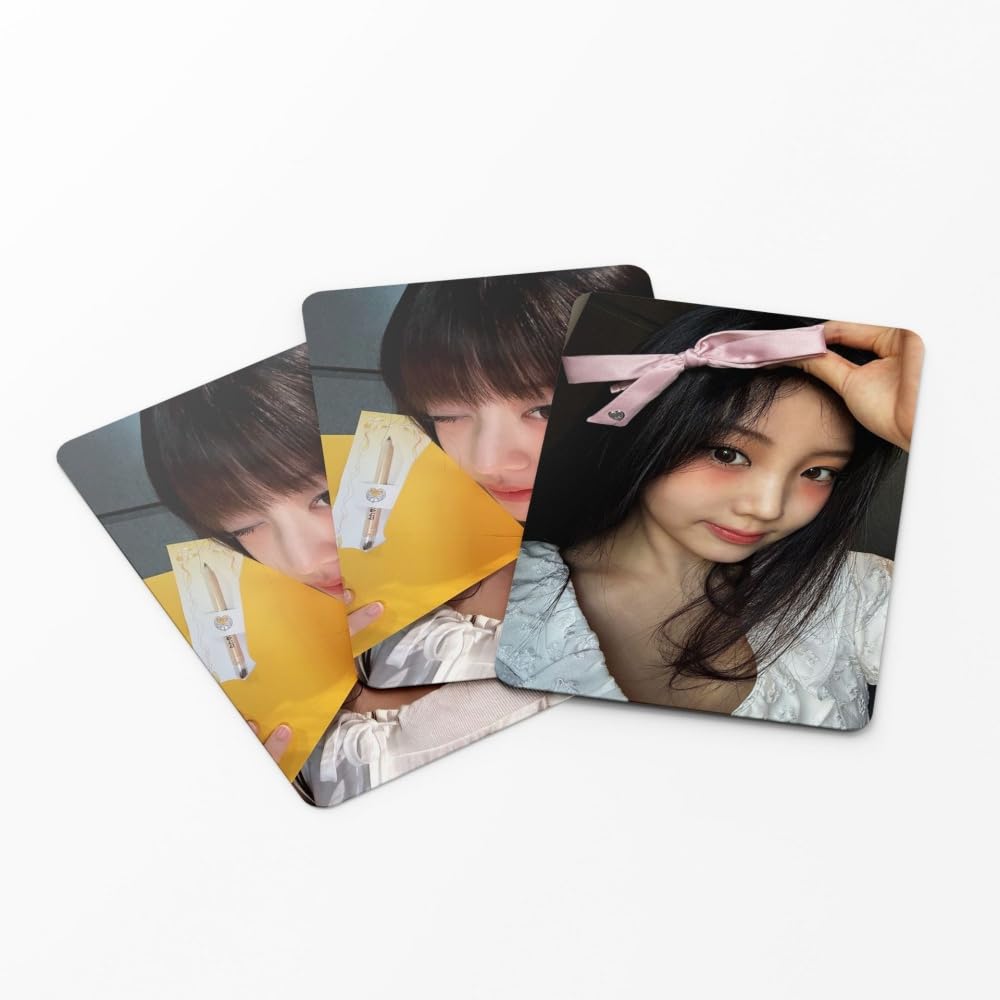 sunlelekz ILLIT 2025 Glitter Day in Seoul Laser Lomo Cards - 55PCS Photocards Set for ILLIT Fandom