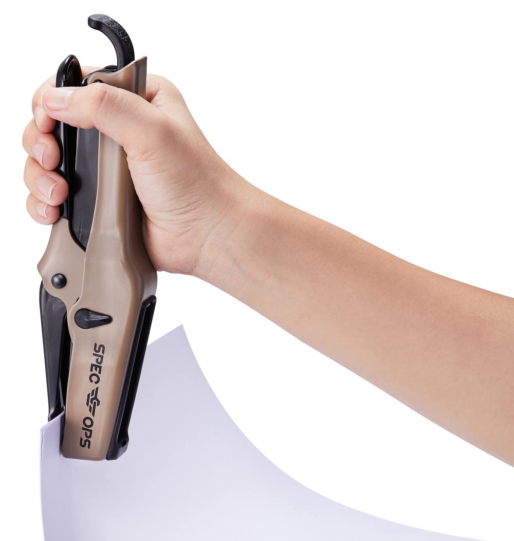 Spec Ops Tools Elite Duty Packaging Plier Stapler, 7/16 Crown, 1/4" - 3/8" Leg Length Staples