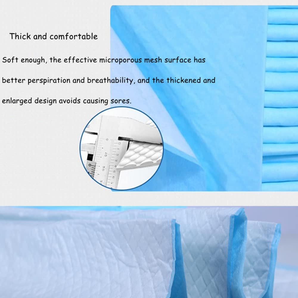 40 Count Dog Training Pads, Extra Large Puppy Pads Disposable, Absorbent & Leak-Proof XL Pet Pee Pads Housebreaking Supplies for Large Dogs, Puppies, Cats, Rabbits and Kids - 36x32 Inch, Blue
