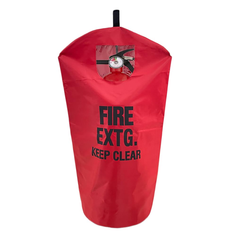 Fire Extinguisher Cover, Heavy Duty Fire Sa-fety Protective Sleeve from Scuffs & Scratches Accessories, 18"Wx35"L, 1 Pcs (20-30LB)