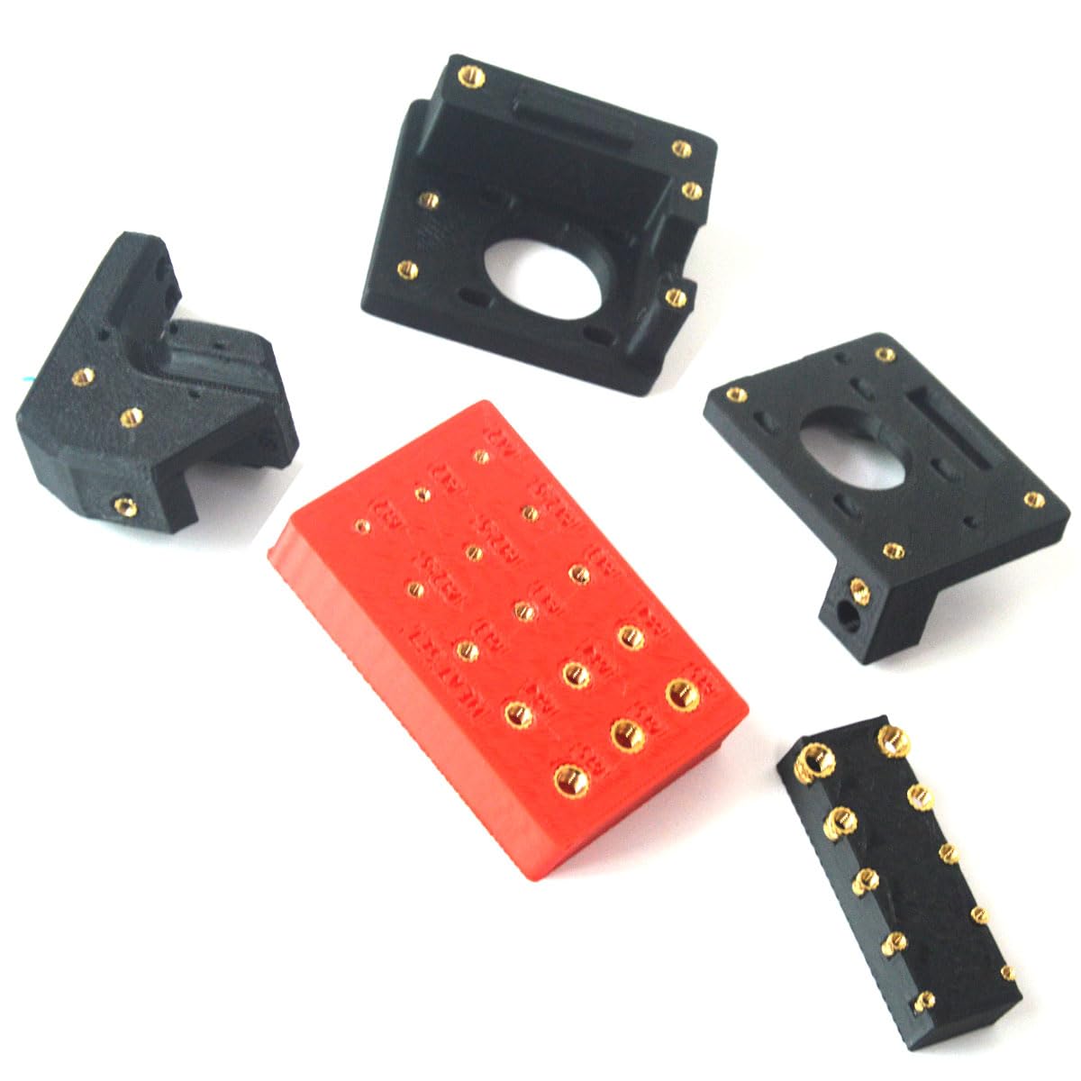 Vertical Heat Press Machine-Heat Set Insert Tool with Heat Set Tips M2/M2.5/M3/M4/M5/M6(1/4)/M8 add Brass Metric Knurled Nuts for Threaded Inserts for Plastic and 3D Printing Components