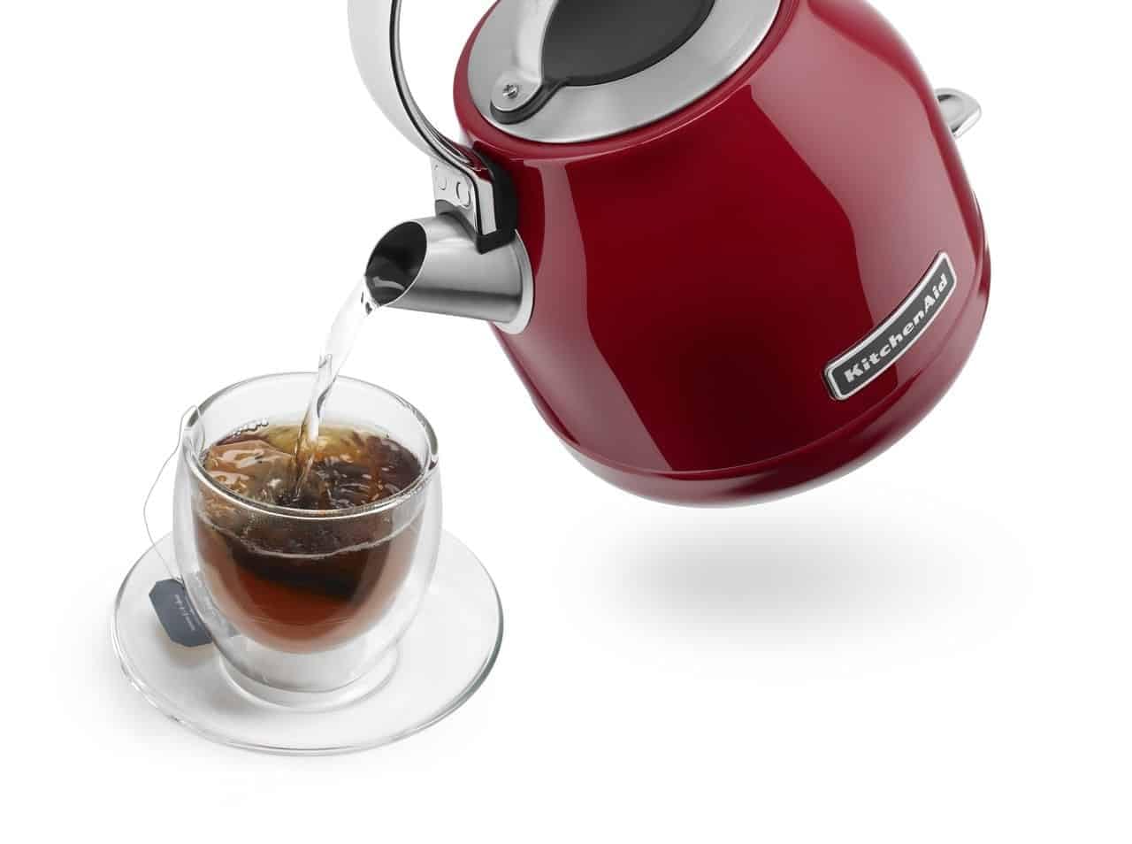 KitchenAid 1.25 L Electric Kettle, Empire Red, KEK1222ER