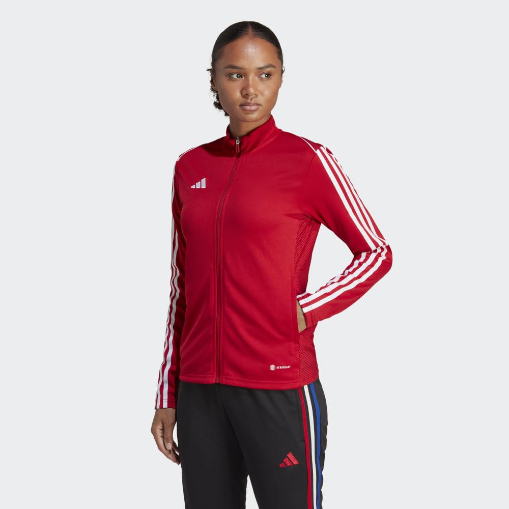 adidas Women's Tiro 23 League Training Jacket, Team Power Red, X-Small
