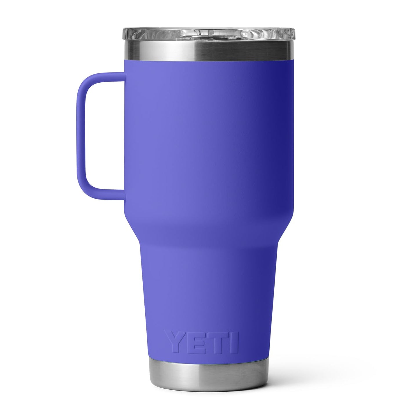 YETI Rambler 30 oz Travel Mug, Stainless Steel, Vacuum Insulated with Stronghold Lid, Ultramarine Violet