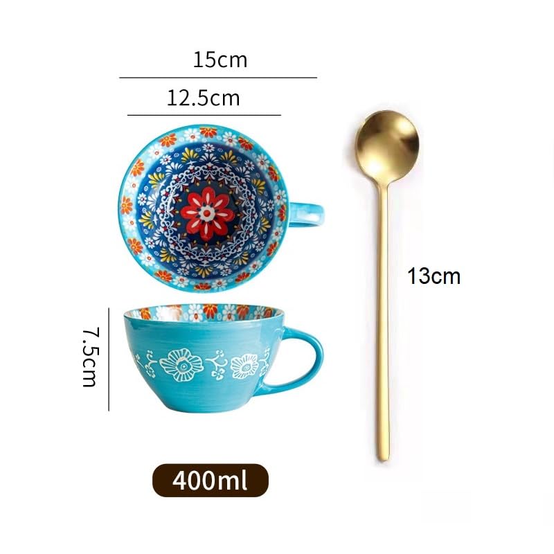 Coolcapis Multicolor muga and spoons