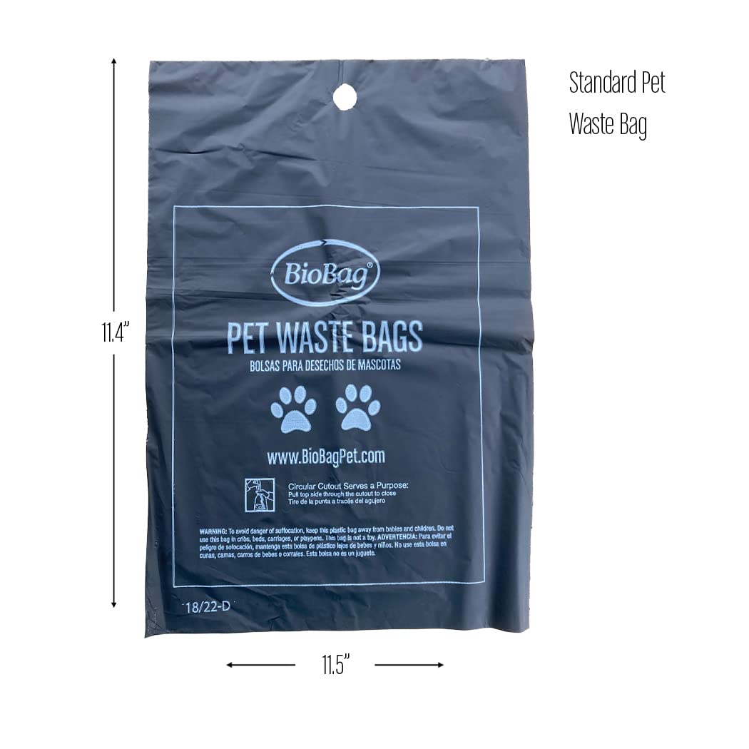Bio Bag Premium Pet Waste Bags, Standard Size, 200 Count