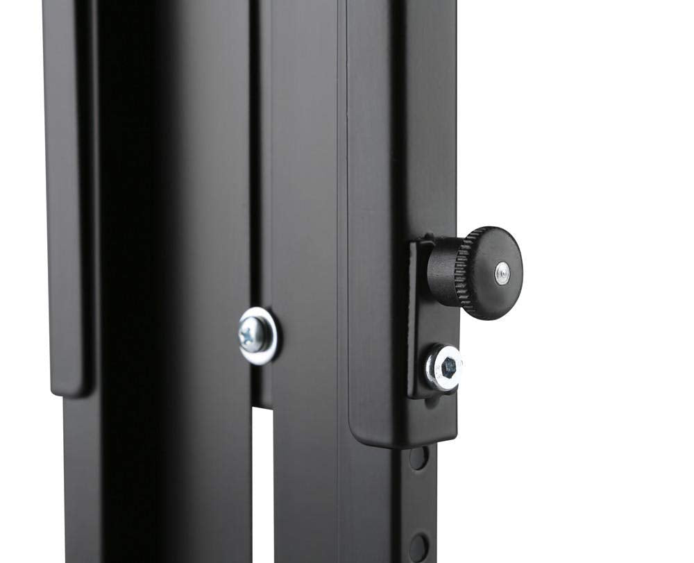 PrimeCables Under Desk Computer Mount, Most CPU Wall/Under Desk PC Tower Mount Heavy Duty Steel Computer Tower Stand, Secure Fit, 360° Swivel (Adjustable for 3.46-7.99" Width, 1.81-20.94" Height)