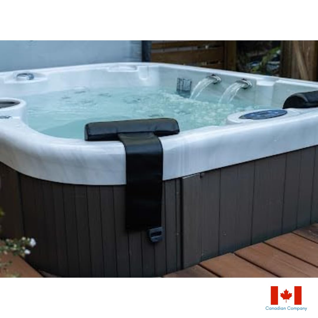 ABC Spa Black Hot tub Spa Pillow Pair (Firm for Maximum Support)