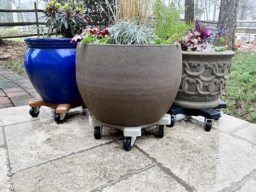 Bosmere S14410 Down Under Plant Caddie, 14", Black