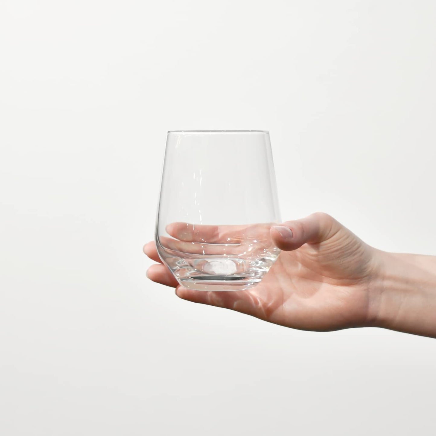 KROSNO Water Juice Tumbler Drinking Glasses | Set of 6 | 13.5 oz | Splendour Collection | Perfect for Home, Restaurants and Parties | Dishwasher Safe