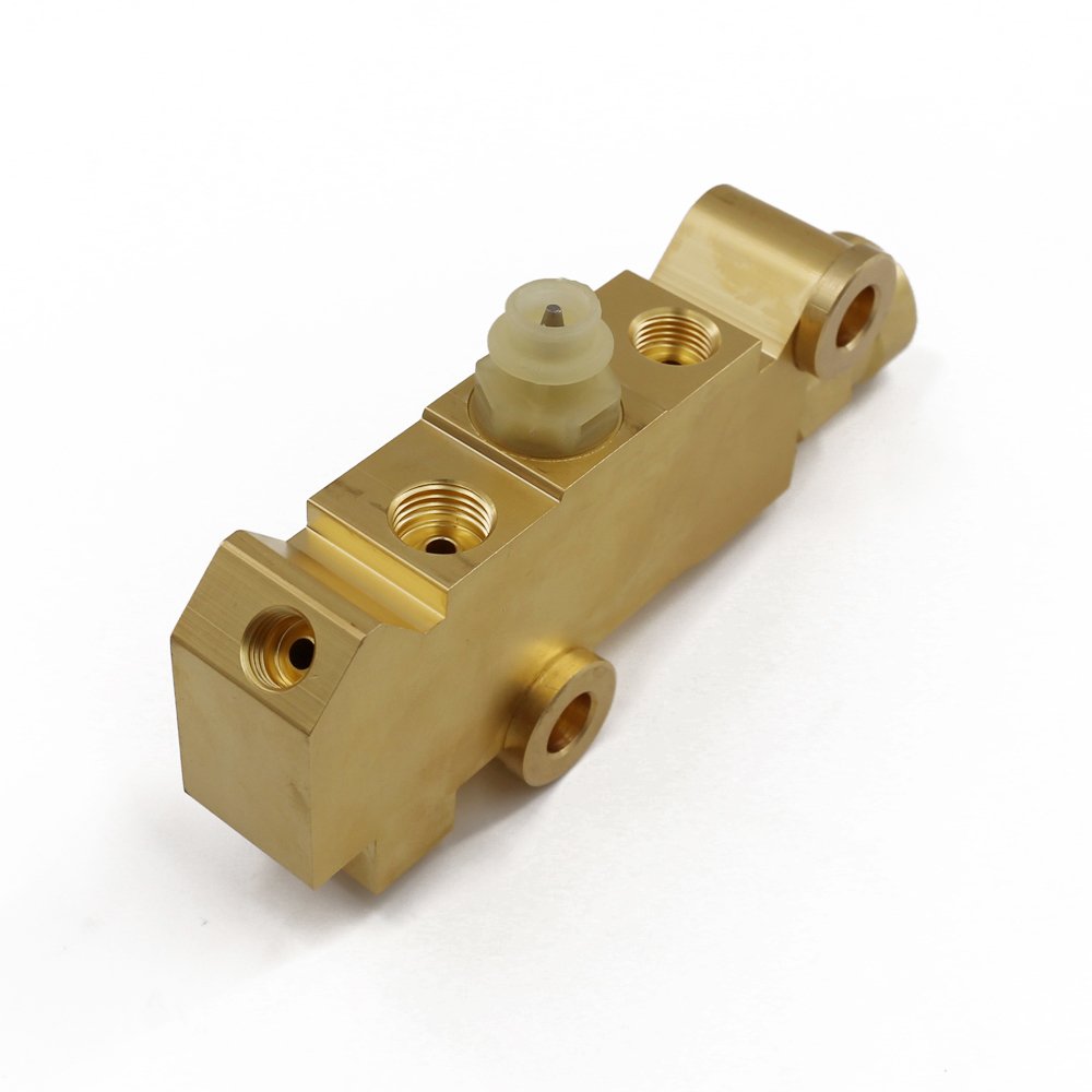 UTSAUTO PV4 Brass Brake Proportioning Valve Disc/Disc Brake System Combination Valve