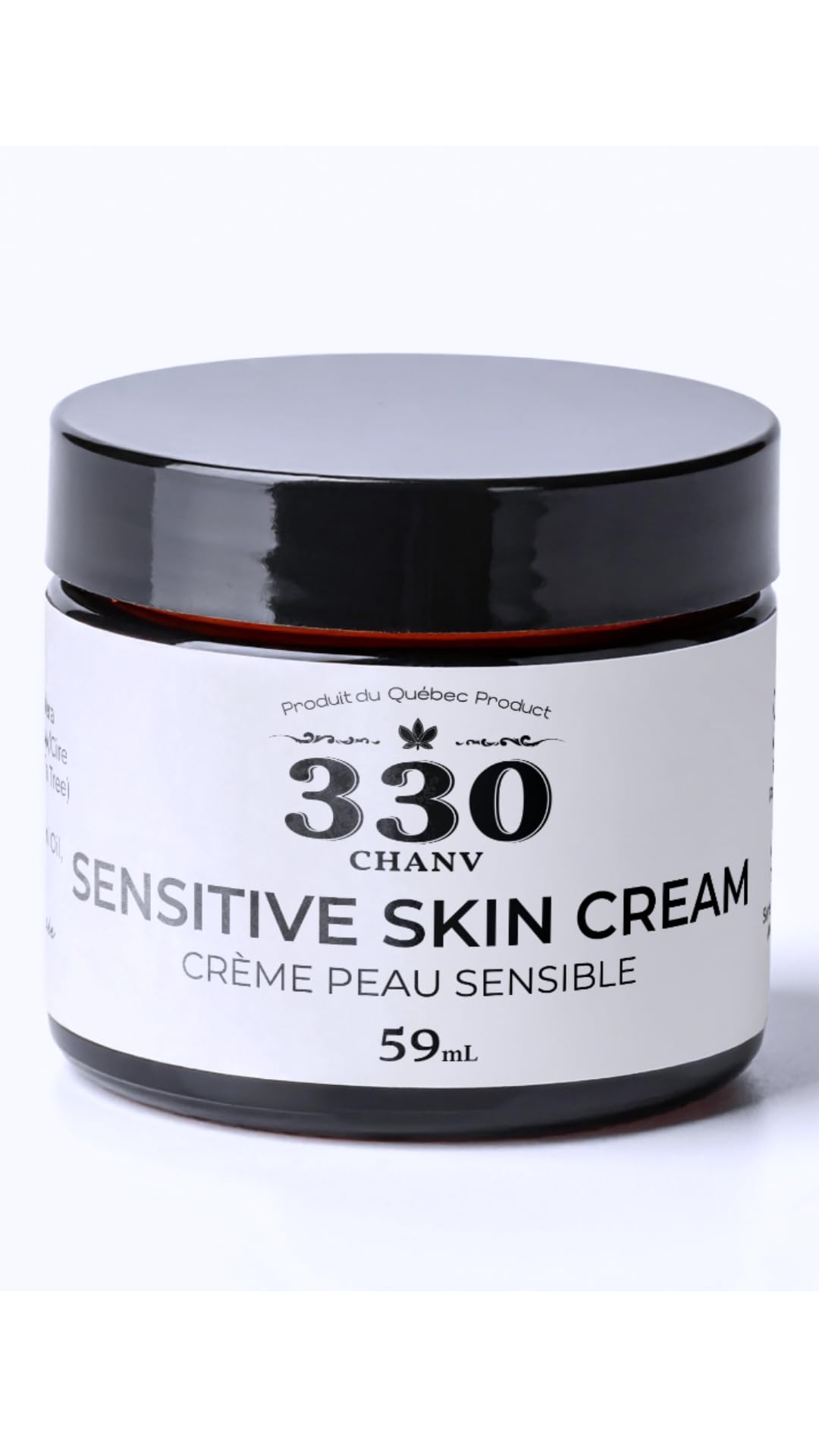 330 Chanv Hemp Face Cream (59 mL) Moisturizer and Hydrator | Diminish the Appearance of Wrinkles & Dark Spots | For Dry or Sensitive Skin | Vegan Safe