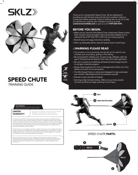 SKLZ Speed Resistance Training Parachute by SKLZ