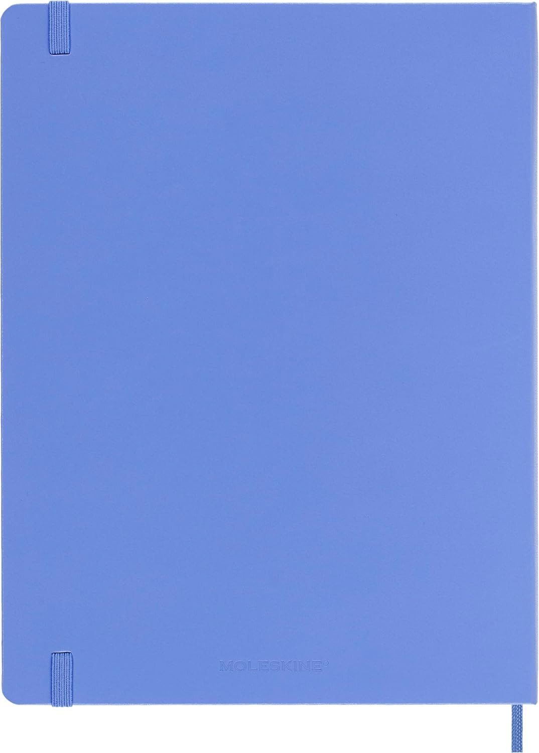 Moleskine Classic Notebook, Extra Large, Ruled, Hydrangea Blue, Hard Cover (7.5 X 9.75)