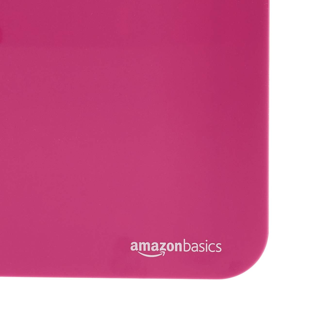 Amazon Basics Plastic Clipboards with Metal Clip, Assorted Colors, Pack of 6