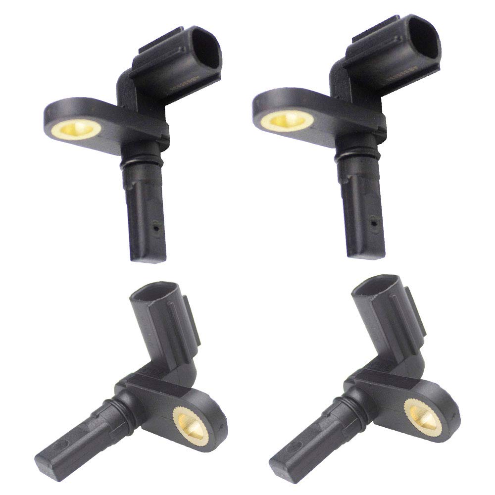 VCAUTO Set of 4 ABS Wheel Speed Sensors for 2007-2017 Toyota Tundra Front + Rear