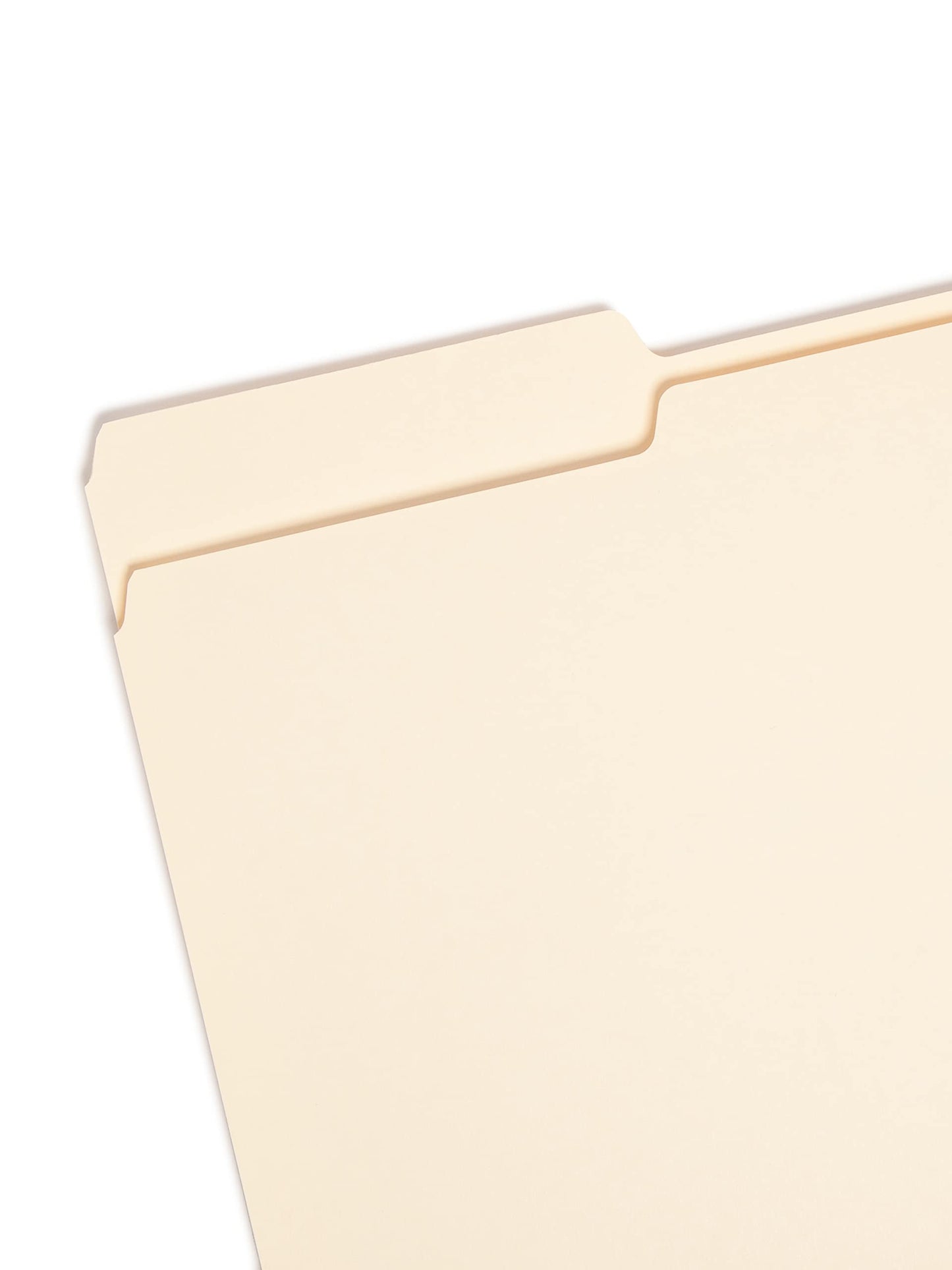 Smead File Folder, Legal Size, 1/3 Cut Tab First Position, Manila, 100 Per Box (15331)