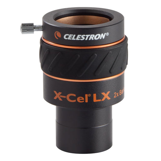Celestron 93529 X-Cel LX 1.25-Inch 2X Barlow Lens (Black)