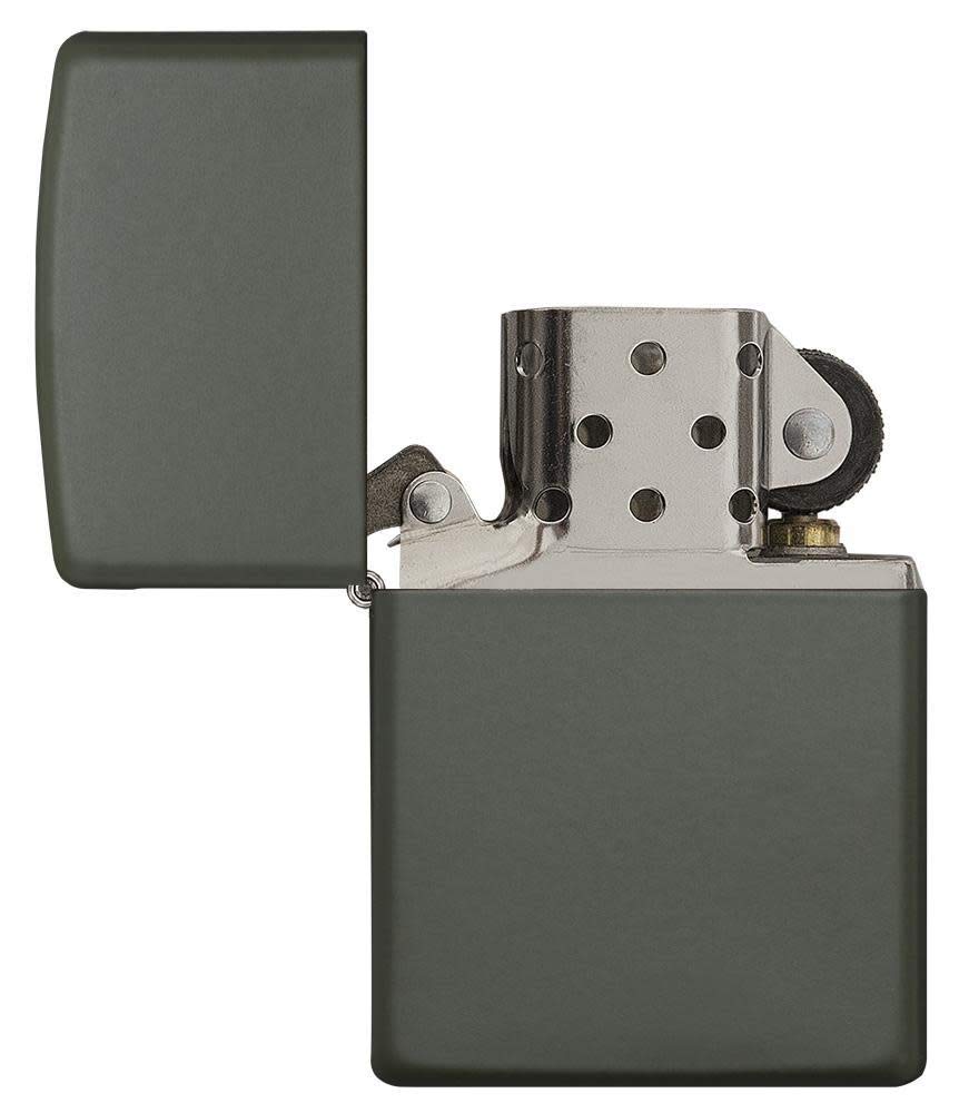 Zippo 221 Classic Matte Green Lighter, Multicolor, One Size