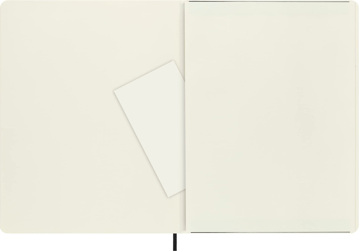 Moleskine Plain Notebook, XXL, Plain, Black, Soft Cover (8.5 x 11)