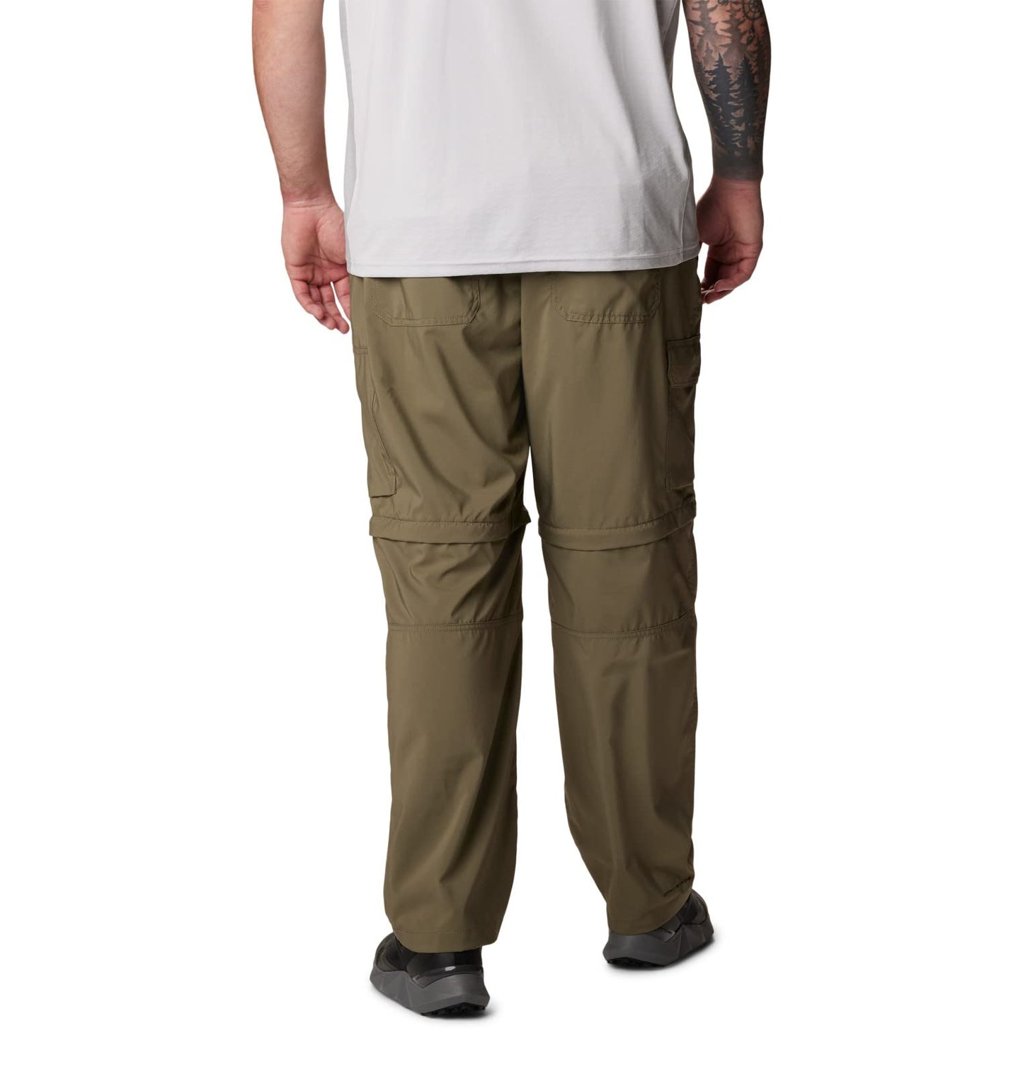 Columbia Men's Silver Ridge Utility Convertible Pant, Dark Mountain, 32 x 34