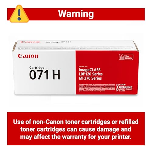 Canon Cartridge 071 H High Capacity Black