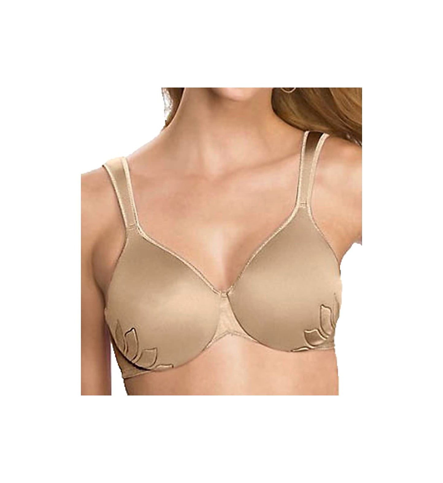 Bali Women's Live It Up Seamless Underwire Bra, Soft Taupe, 38DD