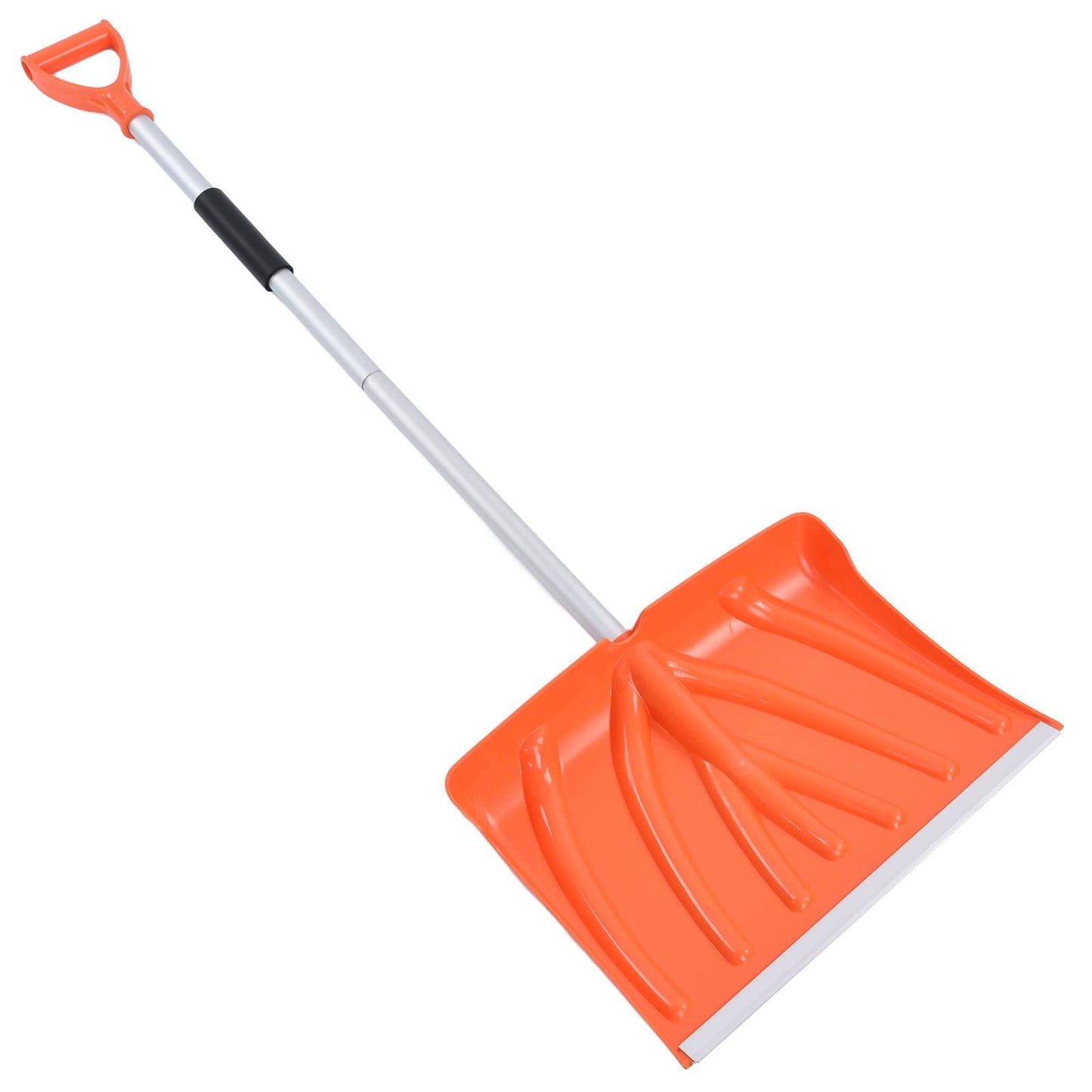 Snow Shovel, Metal Snow Shovel D Shaped Handle Detachable Assemblable Compact Practical Large Capacity Wearable Super Snow Scoop for for Sand