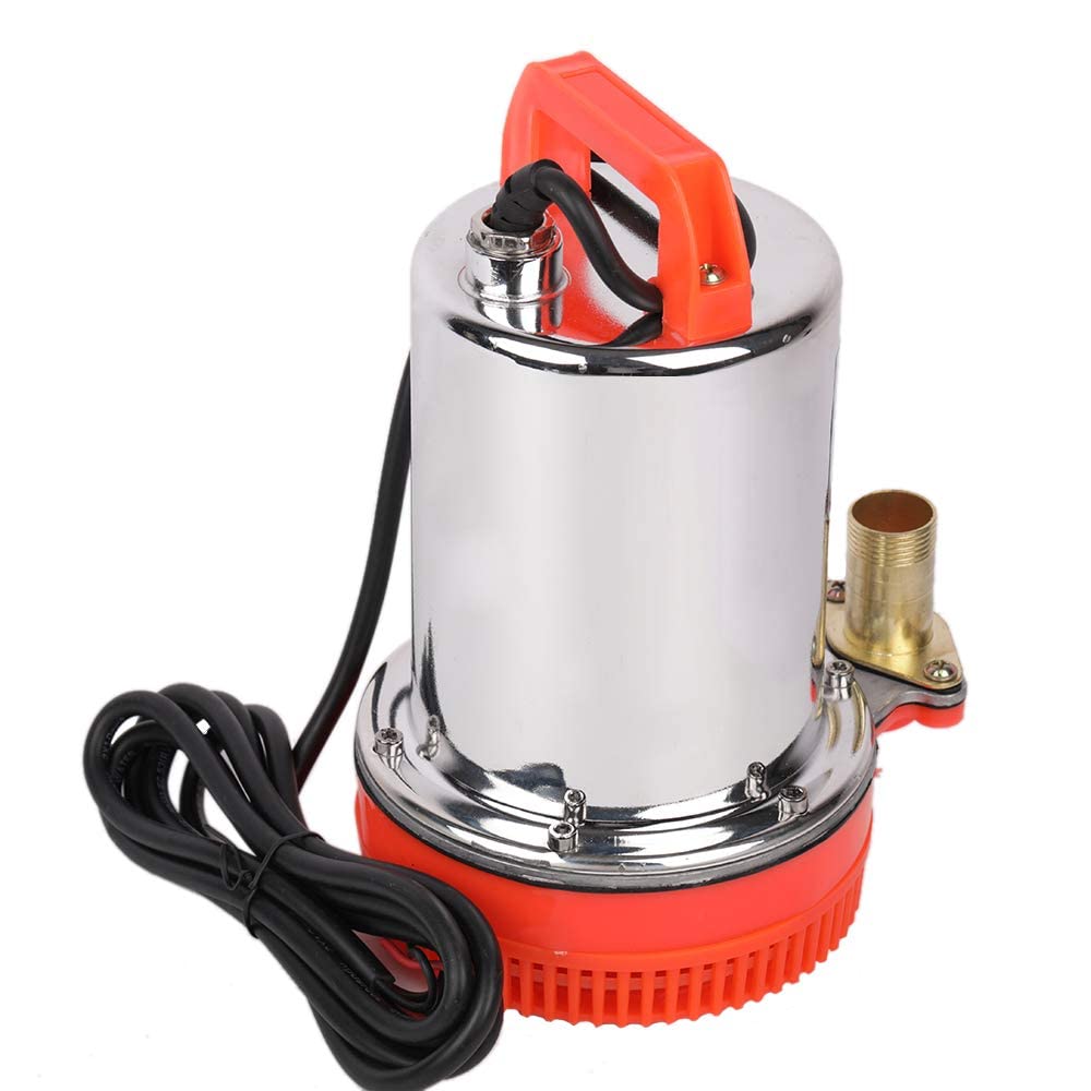 ZHKUO DC 12V Farm & Ranch Solar Water Pump Submersible Well Booster Pump