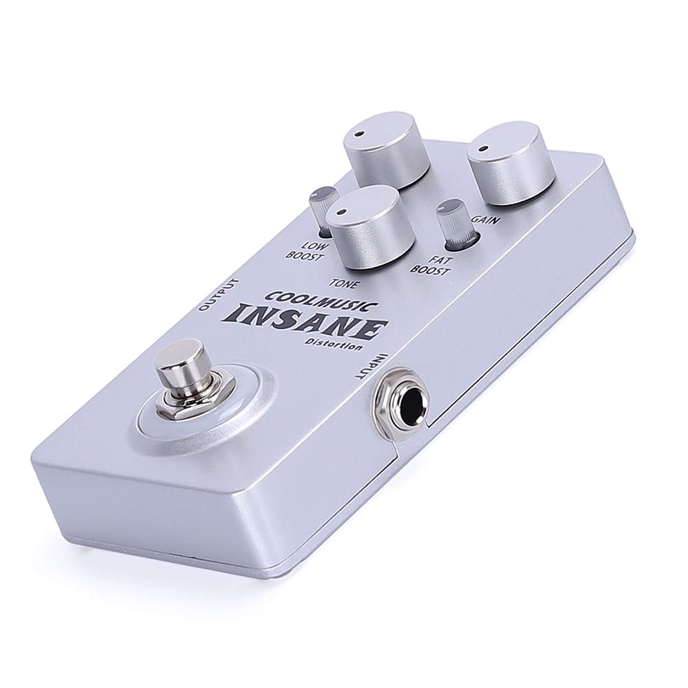Coolmusic C-DI01 Insane Distortion Guitar Effects Pedal Bass Pedal …