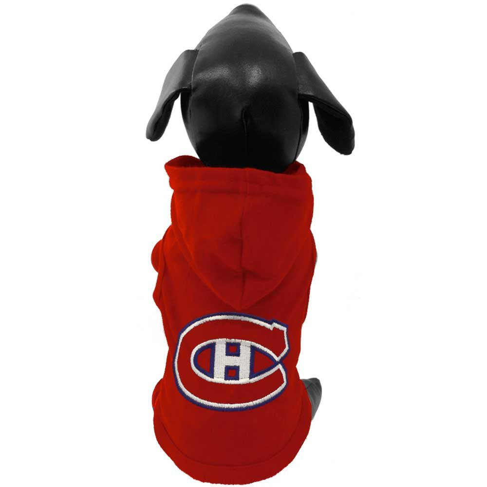 All Star Dogs AZCA-0463 Montreal Canadians Hooded Shirt, Extra Small