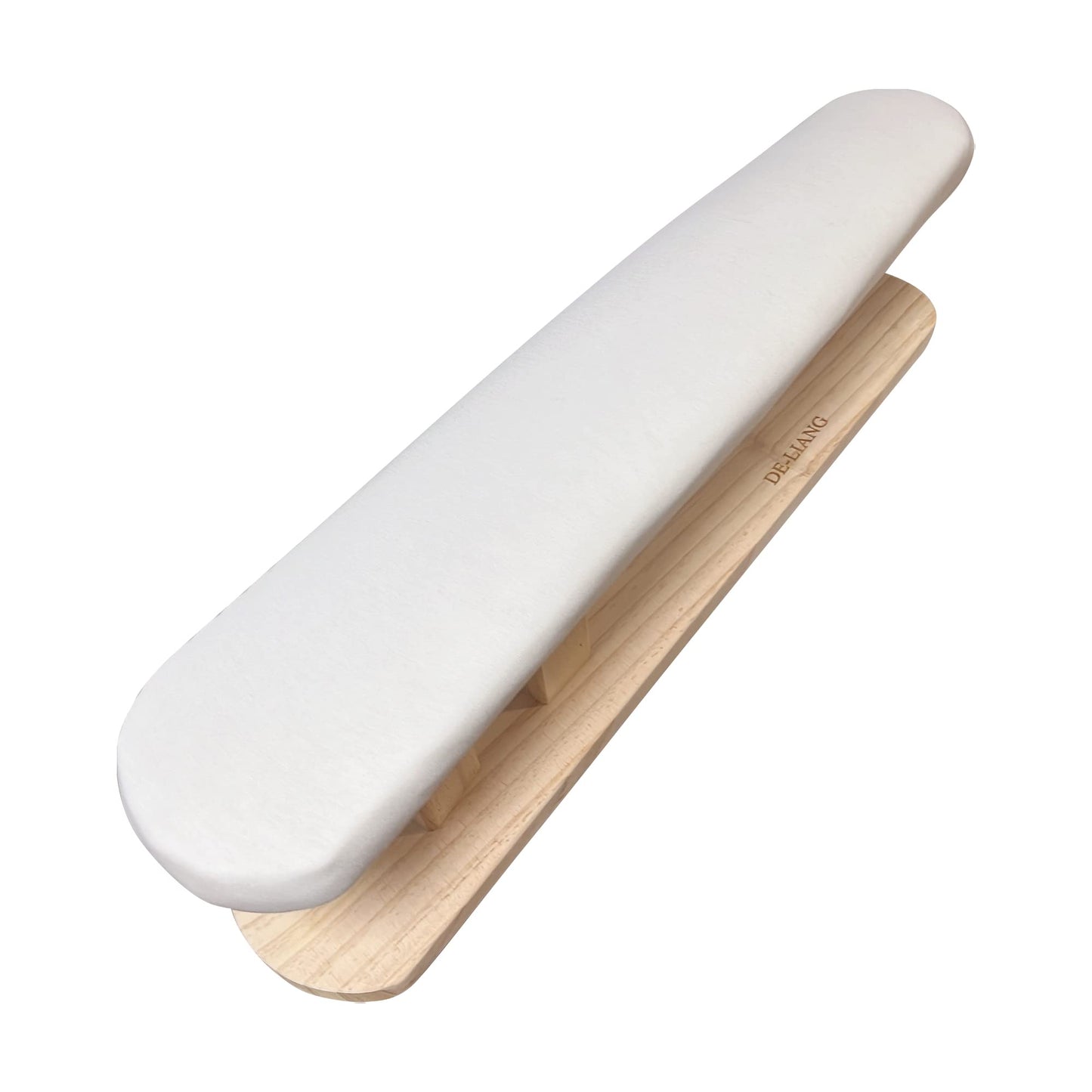 DE-LIANG Padded Chest & Sleeve Tailor Ironing Board Long with Wooden Base for Household Tools, Tailor Dress Forms, Sewing and Tailoring Studio