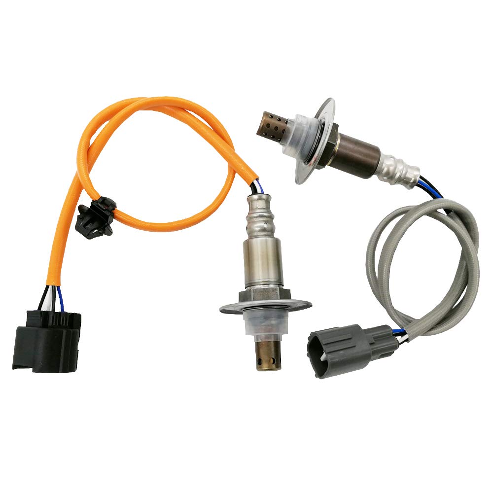 Amrxuts 2Pcs 234-9123 234-4445 Upstream Downstream Oxygen Sensor for Subaru 2006-2011 Impreza 2006-2009 Legacy 2006-2010 Forester 2006-2009 Outback 2006 for Saab 9-2X 2.5L-H4 22641-AA36A 22690-AA810