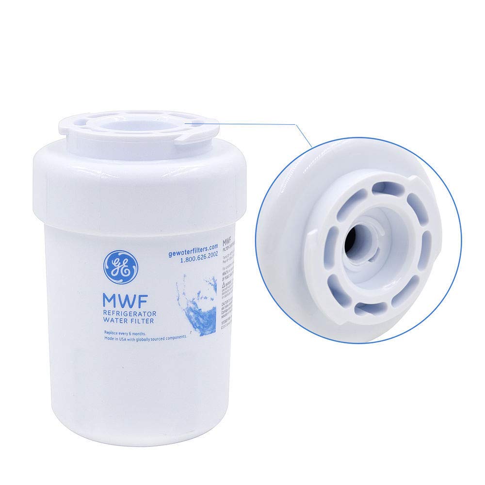 GE MWF SmartWater Refrigerator Water Filter, 2-Pack