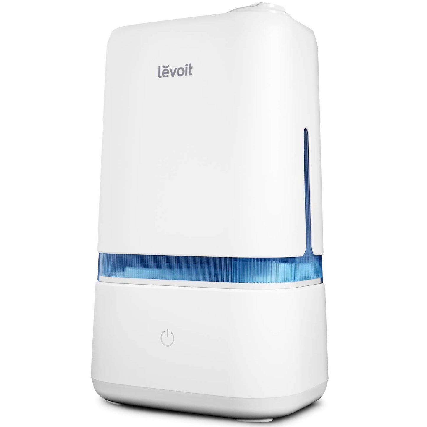 Levoit Humidifier for Bedroom, 4L Cool Mist Humidifiers for Plants, Baby Nursery with Essential Oil Tray, Quiet Operation, BPA Free, Last Up to 40h, White, Small