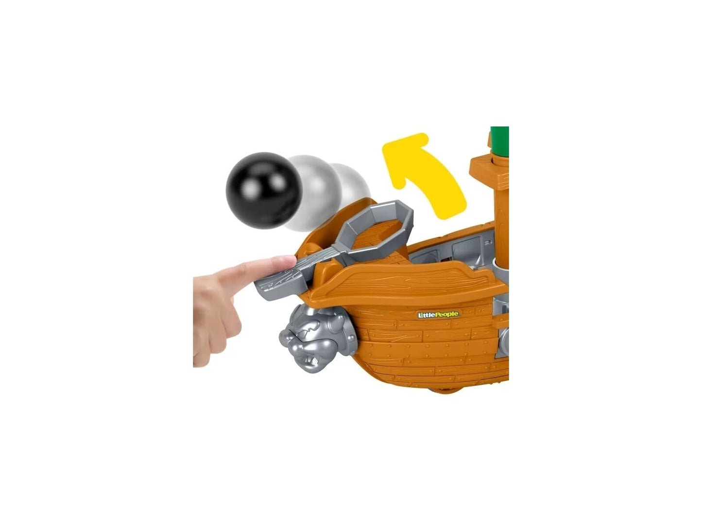 Fisher-Price Little People Toddler Toy My Mario Bowser’s Airship Playset with Figure for Preschool Pretend Play Kids Ages 18+ Months