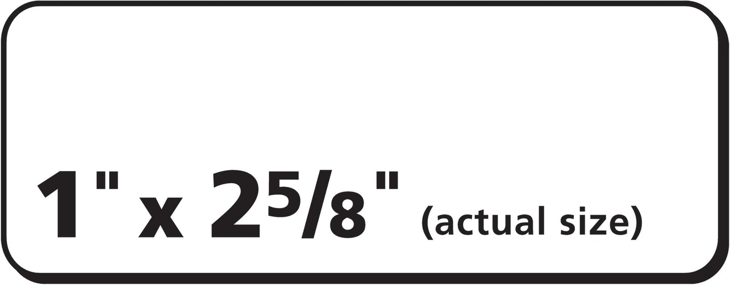 PRES-a-ply Laser Address Labels, 1 x 2.625 Inches, White, Box of 7500, 2 Packs (30606)