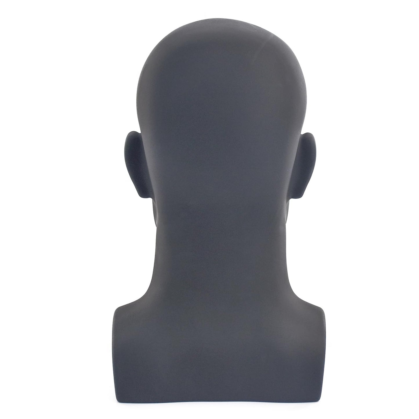 BLTYXT PVC Male Mannequin Head Professional Manikin Training Head for Display Headphone Game Console Hats Wigs Jewellery Glasses Facemask Caps Model Head (L90yh)