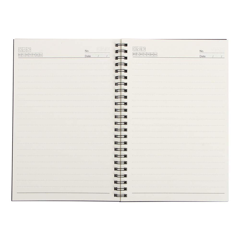 12 Pack Spiral Notebook Lined Journal,A5 Kraft Soft Cover Spiral Lined Notebook,120 Pages/60 Sheets,College Ruled Coil Journals Bulk for Work Office School Supplies,8.25 x 5.55 inch,6 Colors