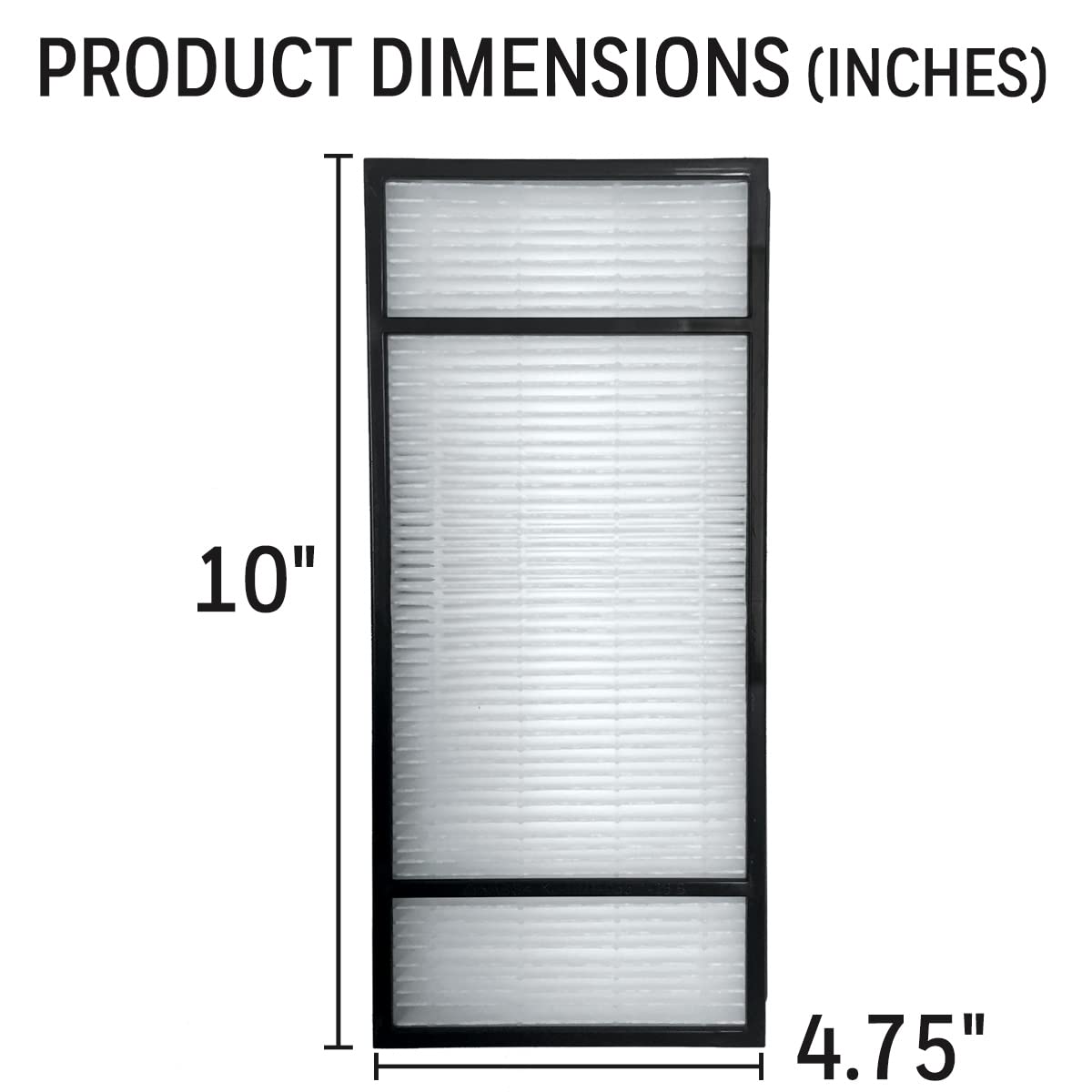 Honeywell HRF-H2C True HEPA Replacement Filter (H) for Air Purifiers, Pack of 2 Filters (H)