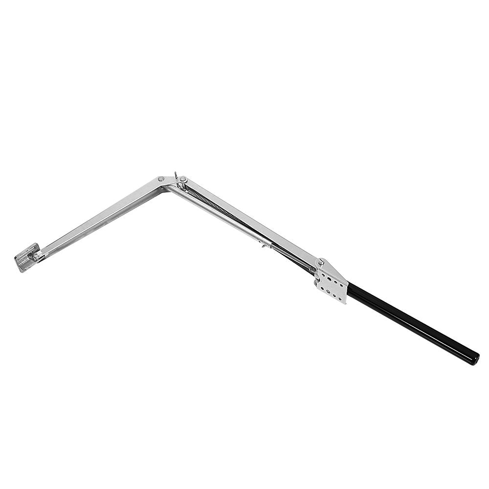 Decdeal Greenhouse Automatic Vent Opener, Temperature Controlled Window Openers Auto Solar Heat Sensitive Greenhouse Vent Opener with Cylinder, Lifts 7kg/15lb (Single Spring Silver)