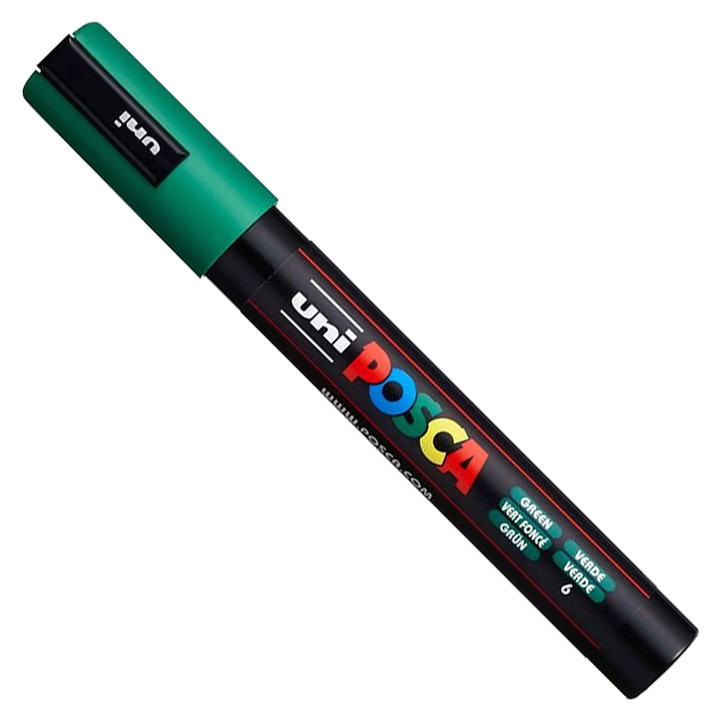 Posca - PC-5M Paint Marker Art Pens - 1.8-2.5mm Nib - Spectrum (A) Set of 8 Colours in Plastic Wallet