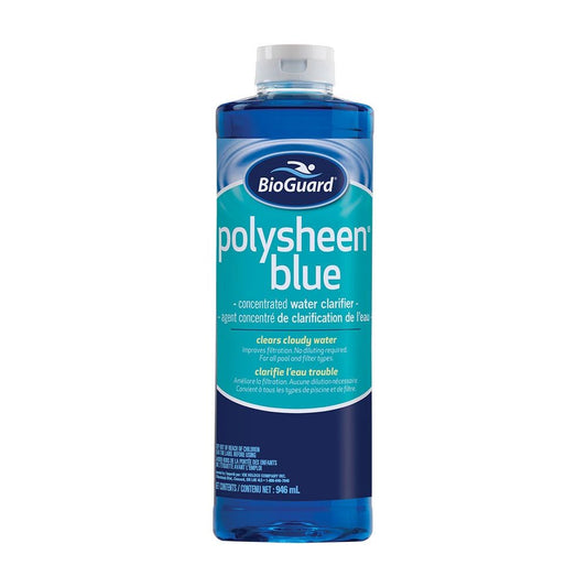 Bio. Guard Polysheen Blue (946 mL) Concentrated Water Clarifier for Pools (SKU4863)