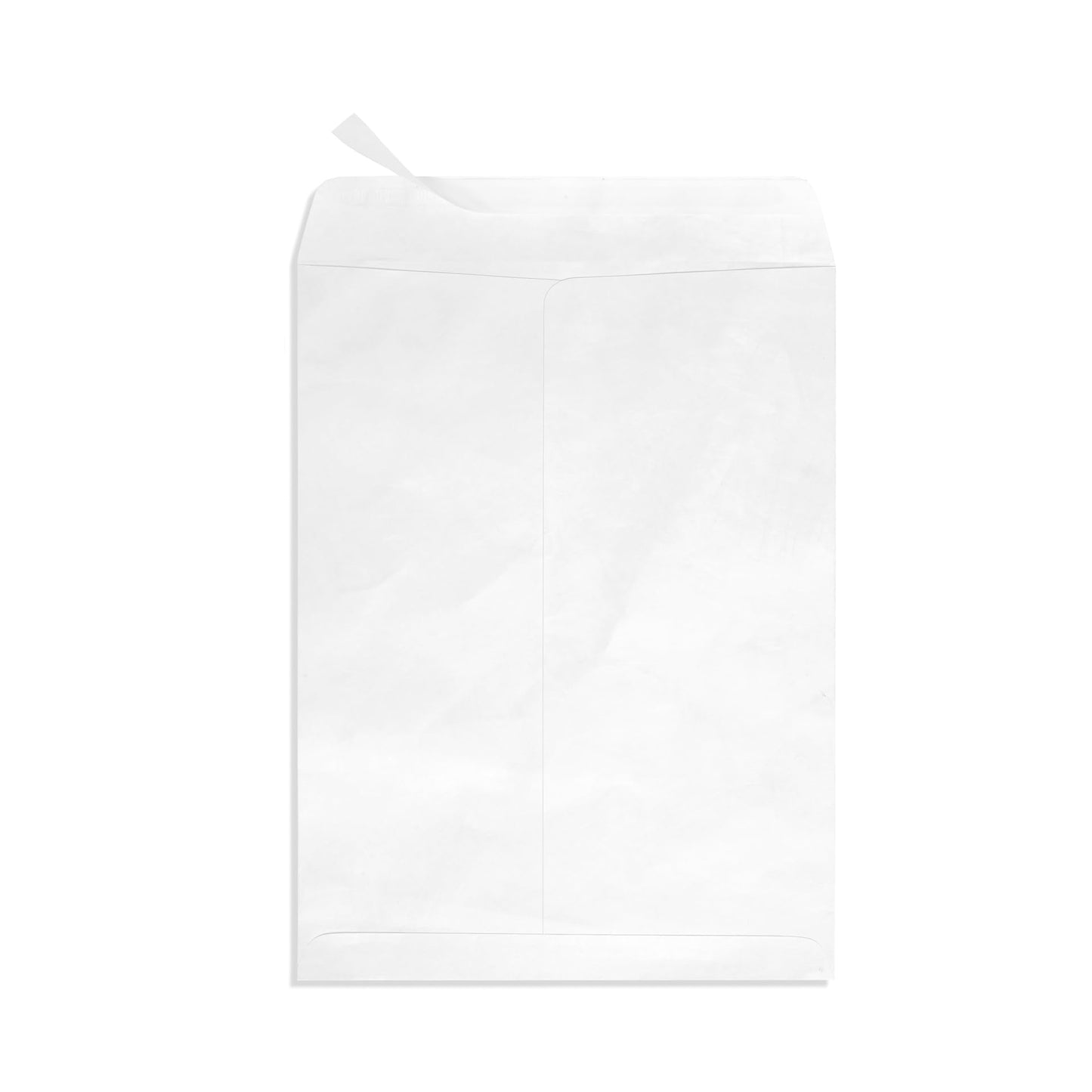 100 9x12 Tyvek Envelopes, Self Seal 9 x 12 Catalog Mailer, Ultra Strong 14lb Tear Resistant Material, Designed for Secure Mailing, Strong Peel and Seal Flap, 100 Envelopes
