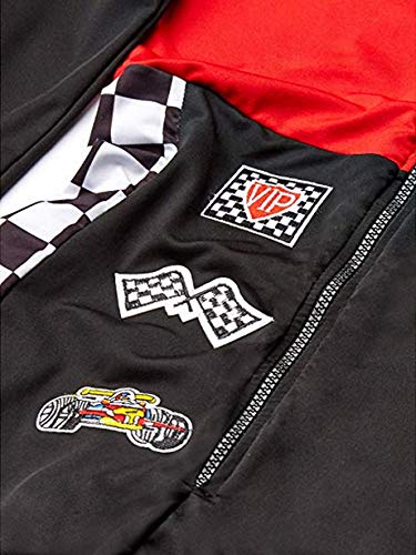 Beauty's Love Speed Race Car Driver Halloween Costume Jumper for women racer, Black, X-Large