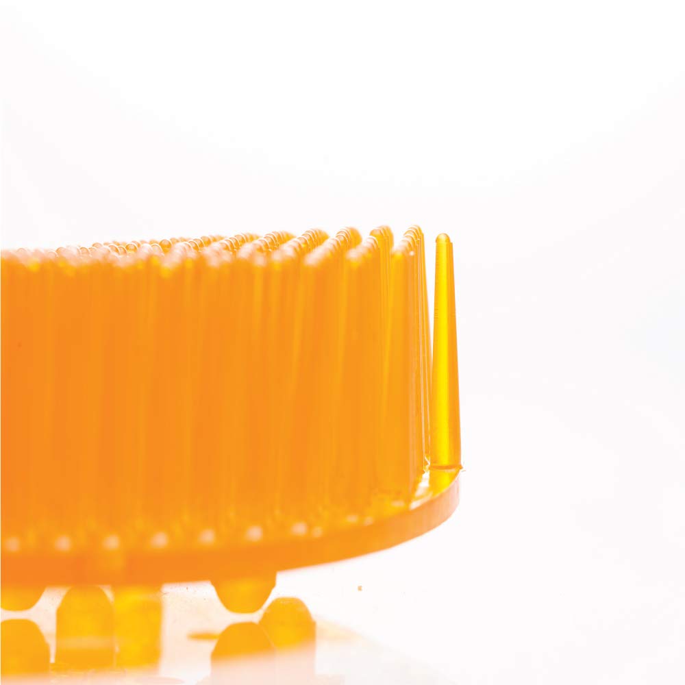 Diversey Ekcos EKS-4O-12 ekcoscreen 60 Day Premium Anti-Splash Urinal Screen, Deodorizer for Cleaner Restrooms, Tropical Scent, Orange (Pack of 12)
