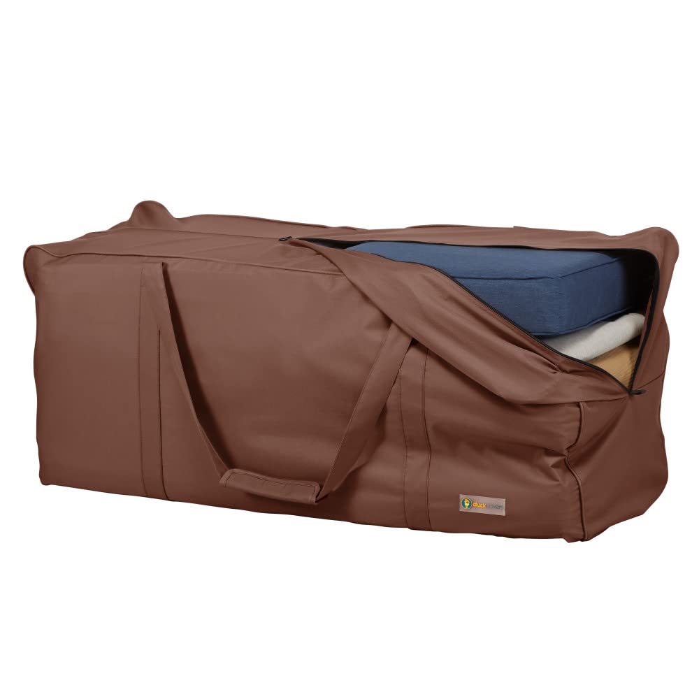 Duck Covers Ultimate Patio Cushion Storage Bag, 56" W x 34" D x 30" H