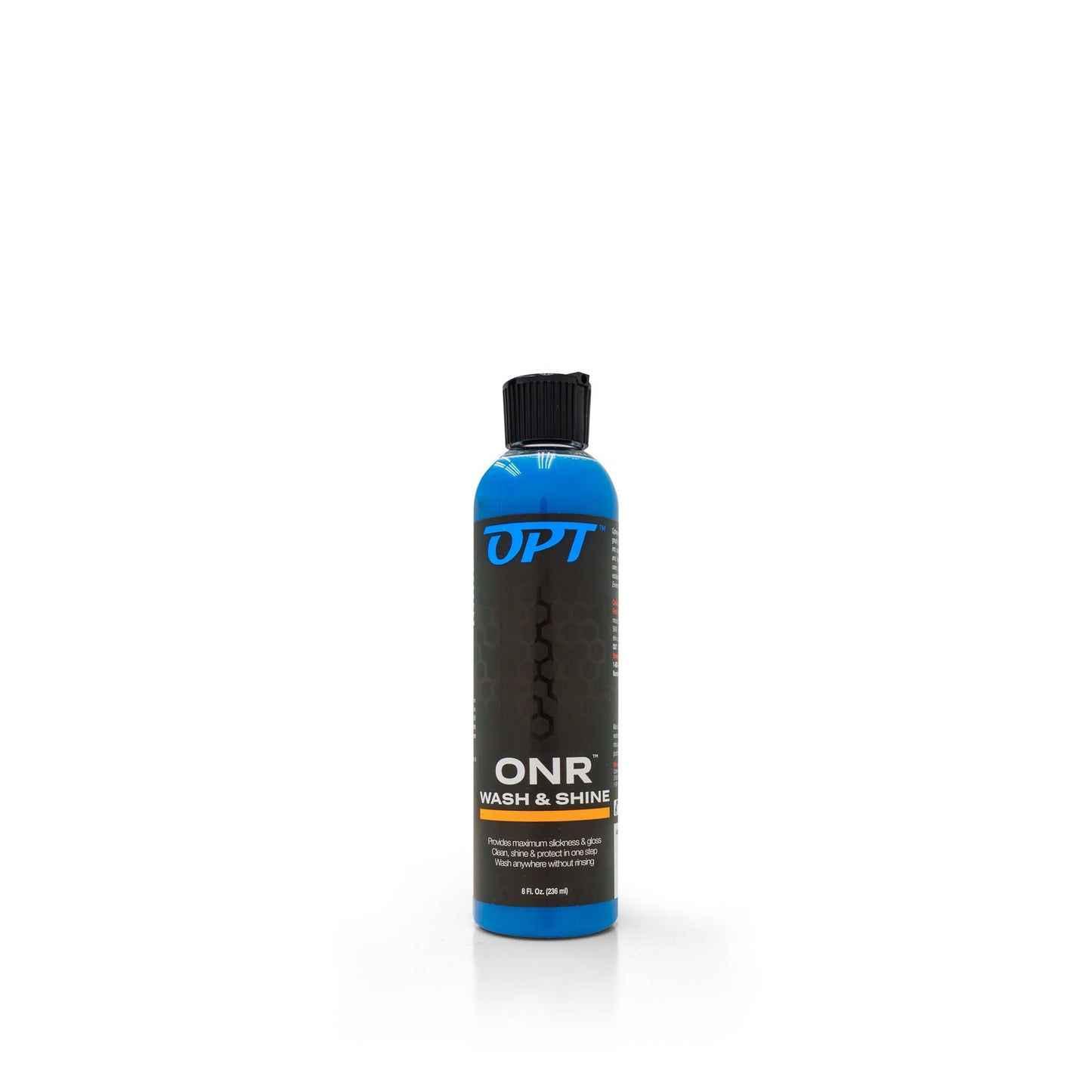 Optimum No Rinse Wash and Shine - ONR Car Wash, 8 Oz., Safe on Paint, Coatings, Wraps, and Interior, Rinseless Wash provides an Eco Friendly Car Wash Option